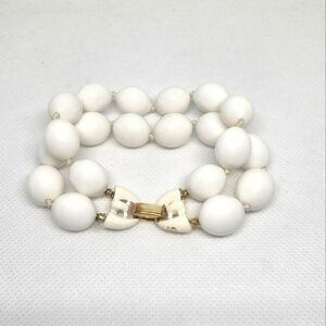 Crown Trifari Vintage Hand Knotted Bracelet